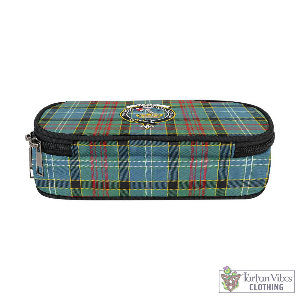 Tartan Vibes Clothing Paisley Tartan Pen and Pencil Case with Family Crest