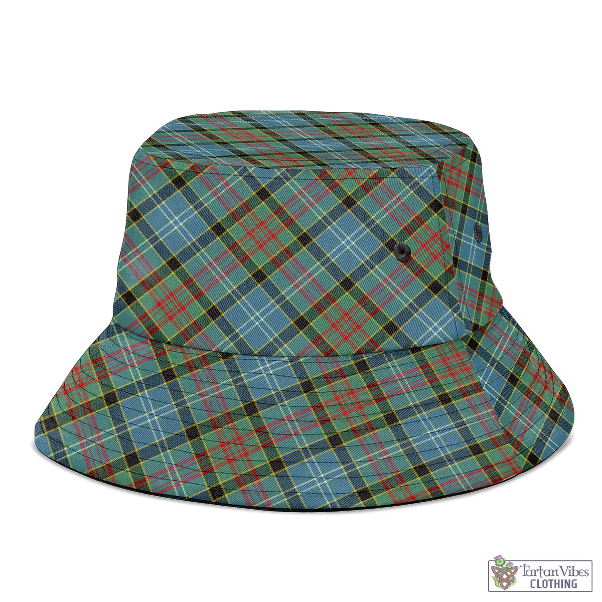 Tartan Vibes Clothing Paisley Tartan Bucket Hat