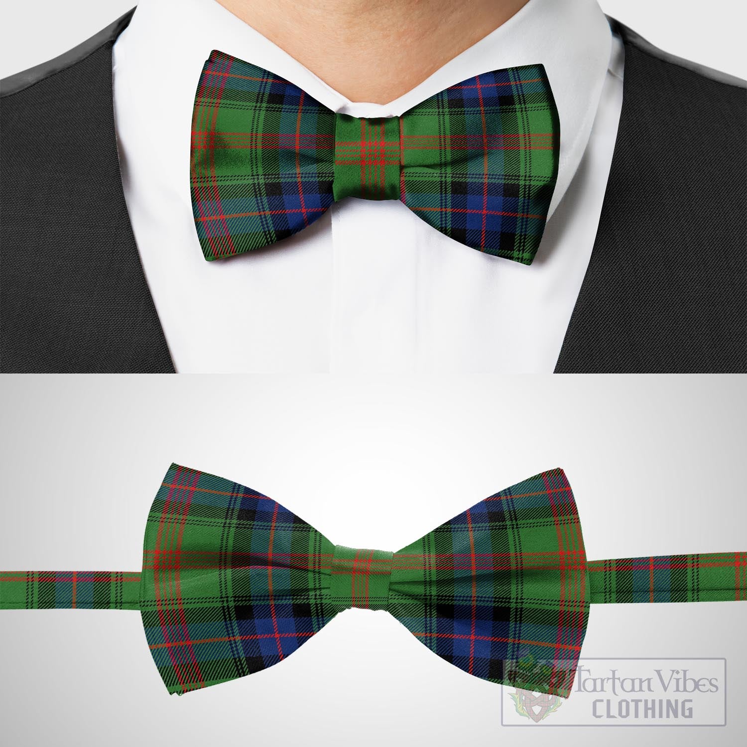 Park Tartan Bow Tie - Tartan Vibes Clothing