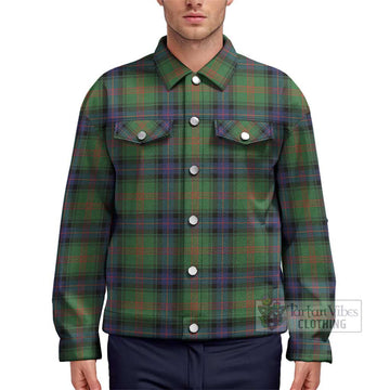 Park Tartan Unisex Lapel Cotton Jacket