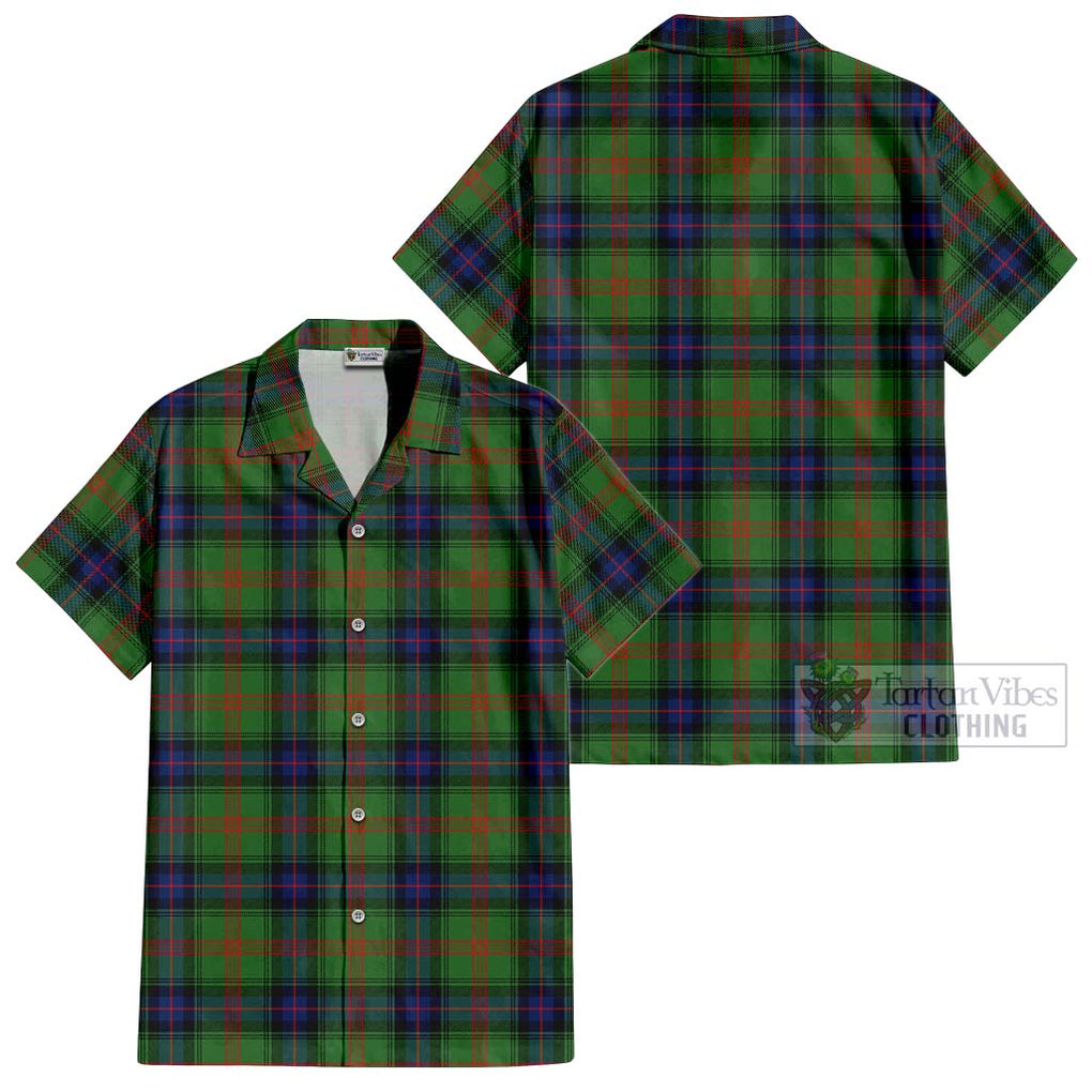 Park Tartan Cotton Hawaiian Shirt Kid - Tartanvibesclothing Shop