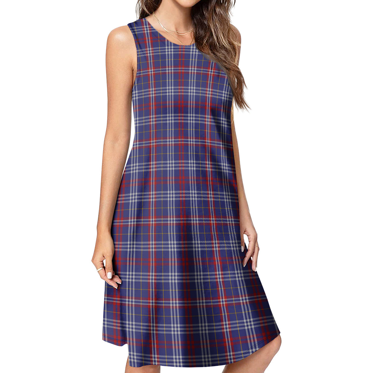 Parker Tartan Womens Casual Dresses - Tartanvibesclothing