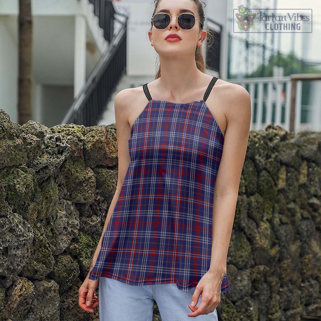 Tartan Vibes Clothing Parker Tartan Loose Halter Neck Camisole