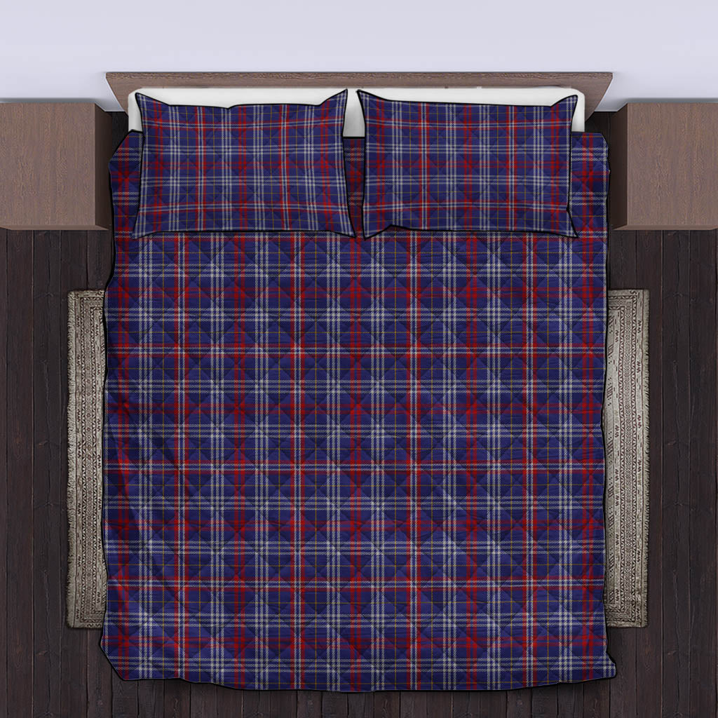 Parker Tartan Quilt Bed Set King - Tartan Vibes Clothing