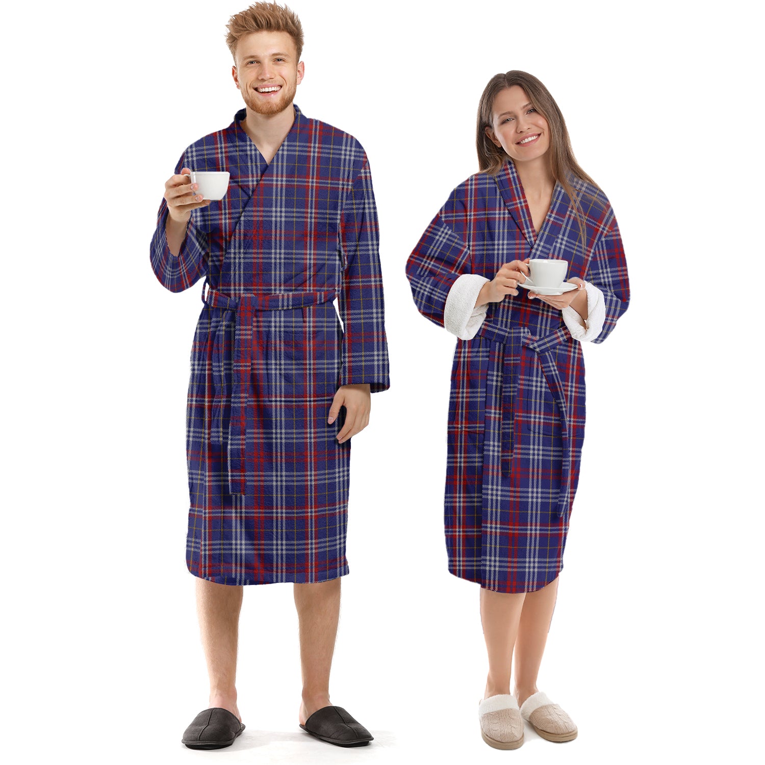 Parker Tartan Bathrobe Unisex S - Tartan Vibes Clothing