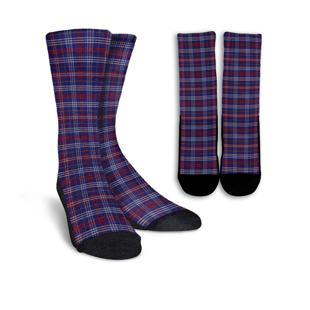 Parker Tartan Crew Socks - Tartanvibesclothing