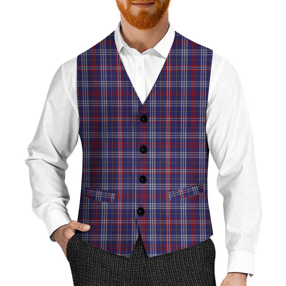 Tartan Vibes Clothing Parker Tartan Men's Sleeveless Suit Vest