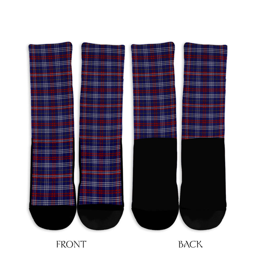 Parker Tartan Crew Socks - Tartanvibesclothing