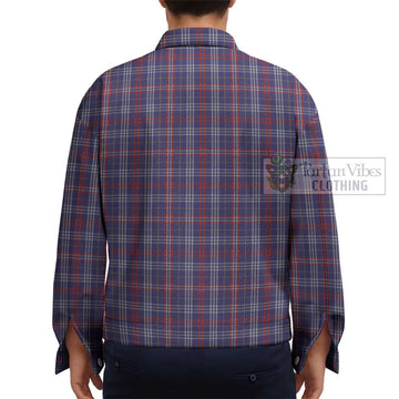 Parker Tartan Unisex Lapel Cotton Jacket