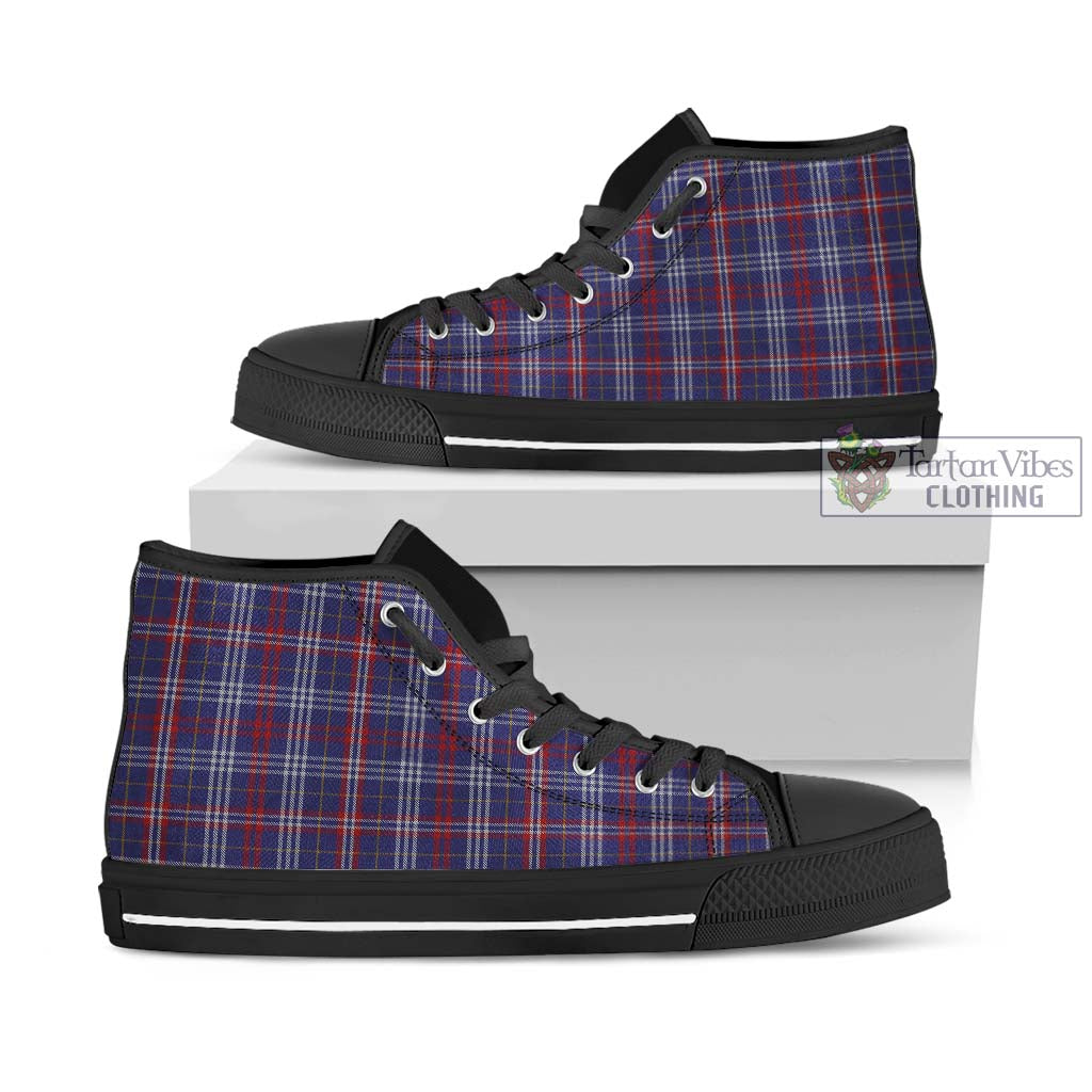 Tartan Vibes Clothing Parker Tartan High Top Shoes