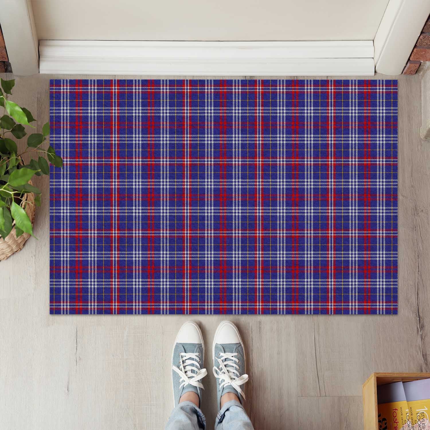 Parker Tartan Door Mat - Tartanvibesclothing