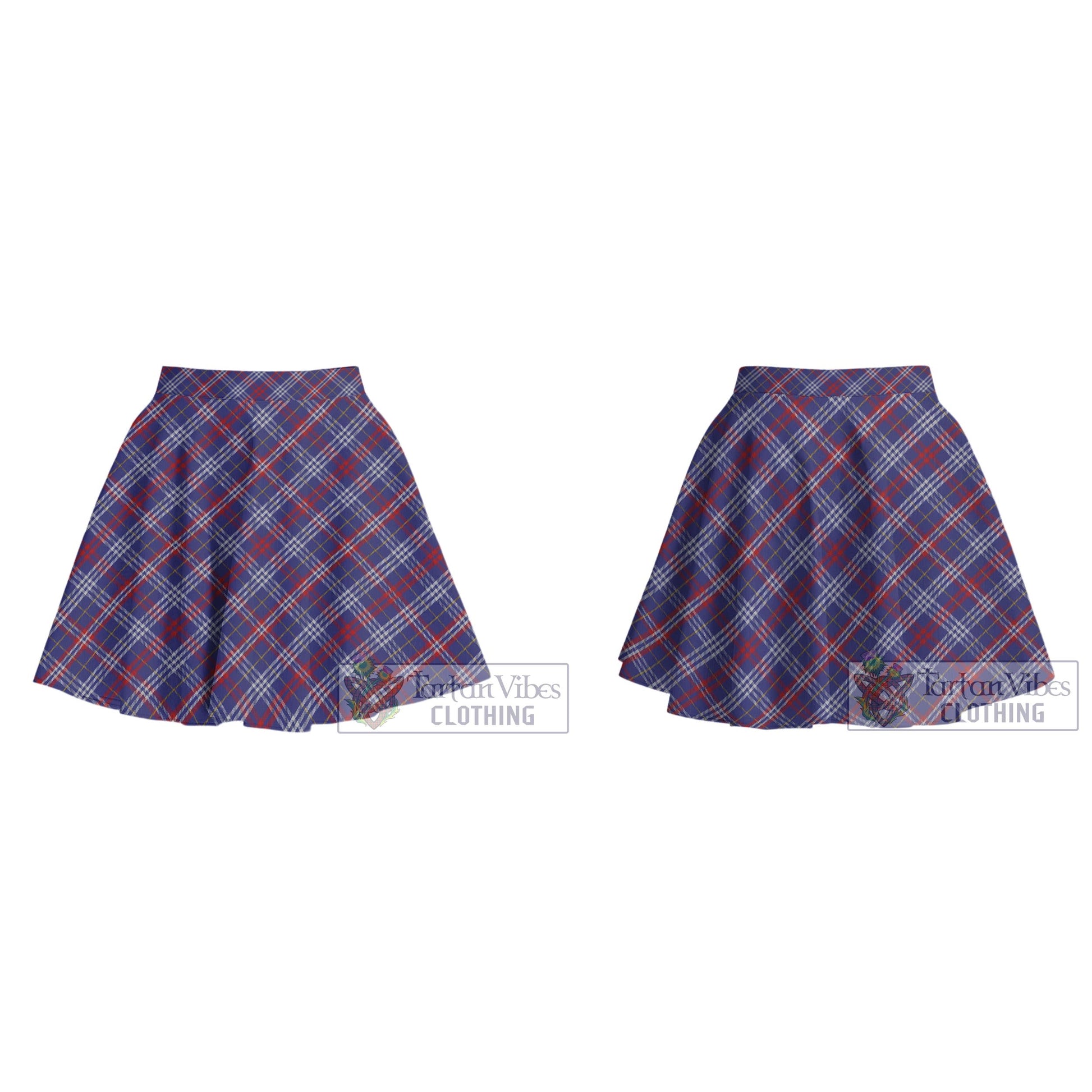 Tartan Vibes Clothing Parker Tartan Women's Plated Mini Skirt