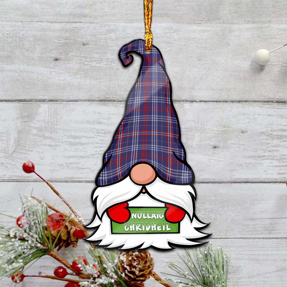 Parker Gnome Christmas Ornament with His Tartan Christmas Hat - Tartan Vibes Clothing