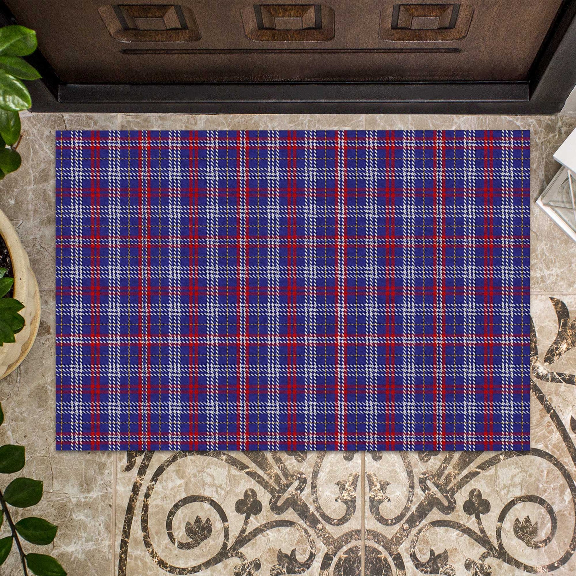 Parker Tartan Door Mat - Tartanvibesclothing