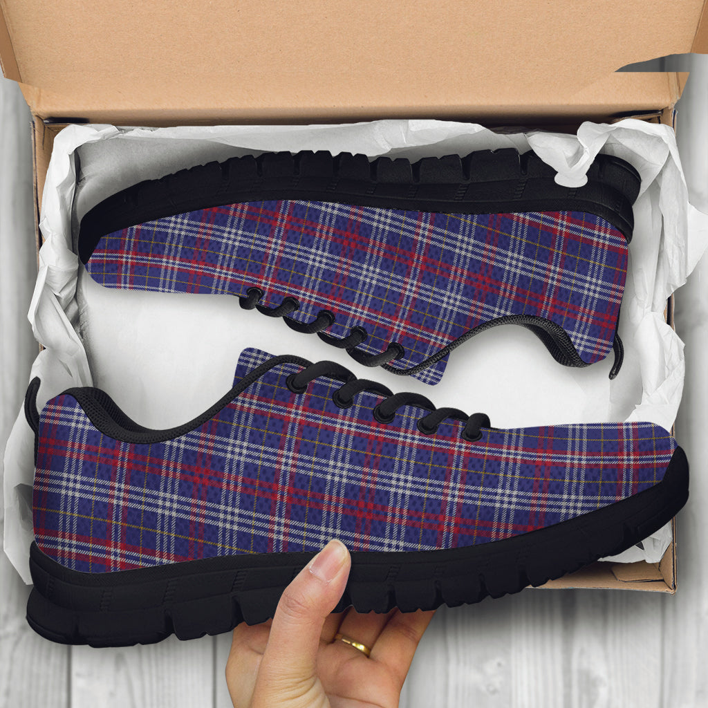 Parker Tartan Sneakers - Tartan Vibes Clothing