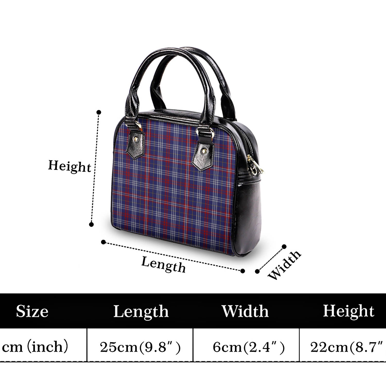 Parker Tartan Shoulder Handbags - Tartanvibesclothing