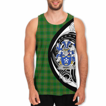 Parry Irish Clan Men's Tank Top Celtic Circle Style Men - Tartan Vibes Clothing