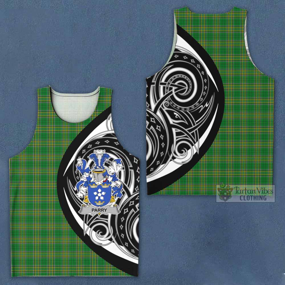Parry Irish Clan Men's Tank Top Celtic Circle Style - Tartan Vibes Clothing