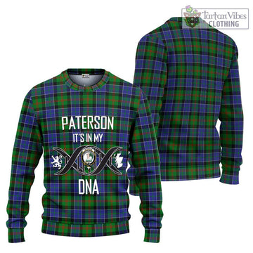 Paterson Tartan Ugly Sweater with Family Crest DNA In Me Style