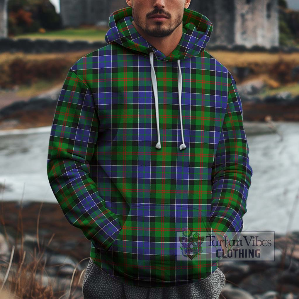 Paterson Tartan Cotton Hoodie Pullover Hoodie XS - Tartan Vibes Clothing