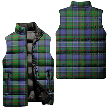 Paterson Tartan Sleeveless Puffer Jacket