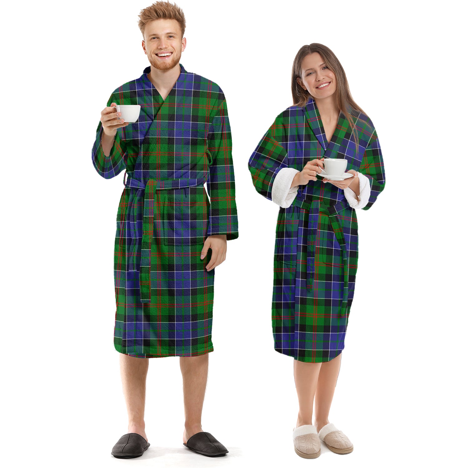 Paterson Tartan Bathrobe Unisex S - Tartan Vibes Clothing