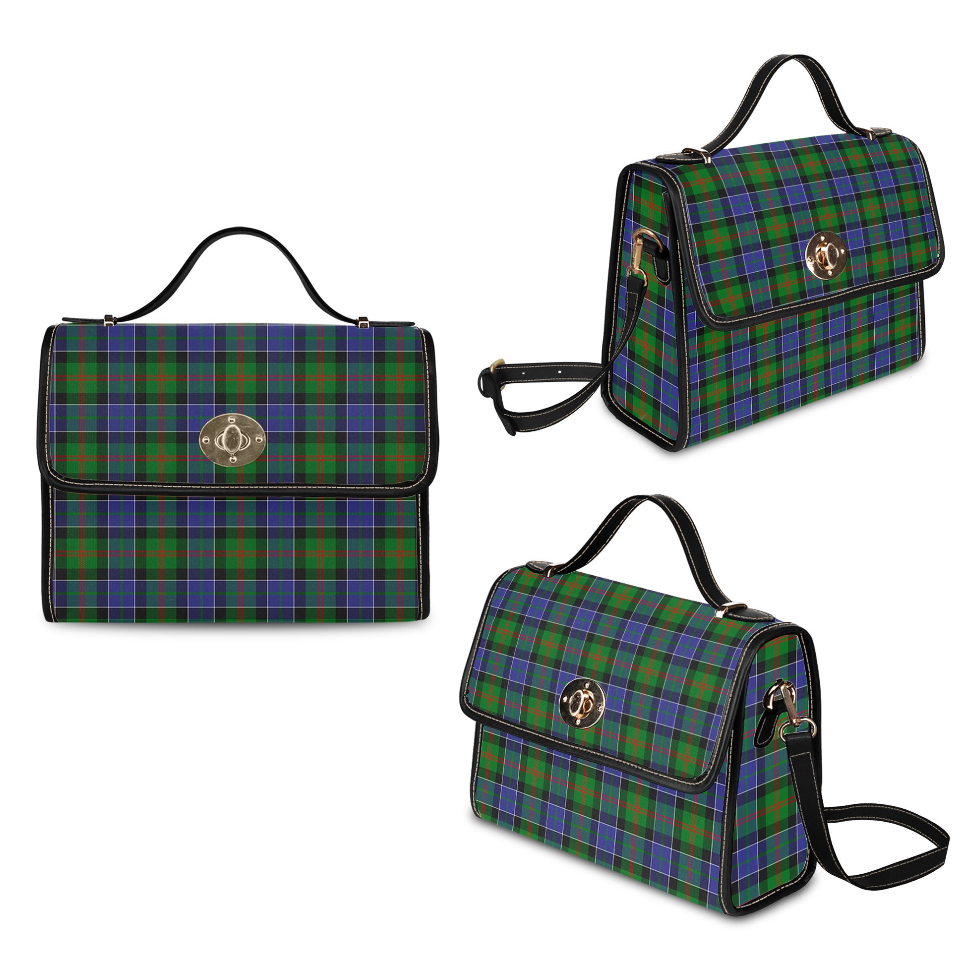 paterson-tartan-leather-strap-waterproof-canvas-bag