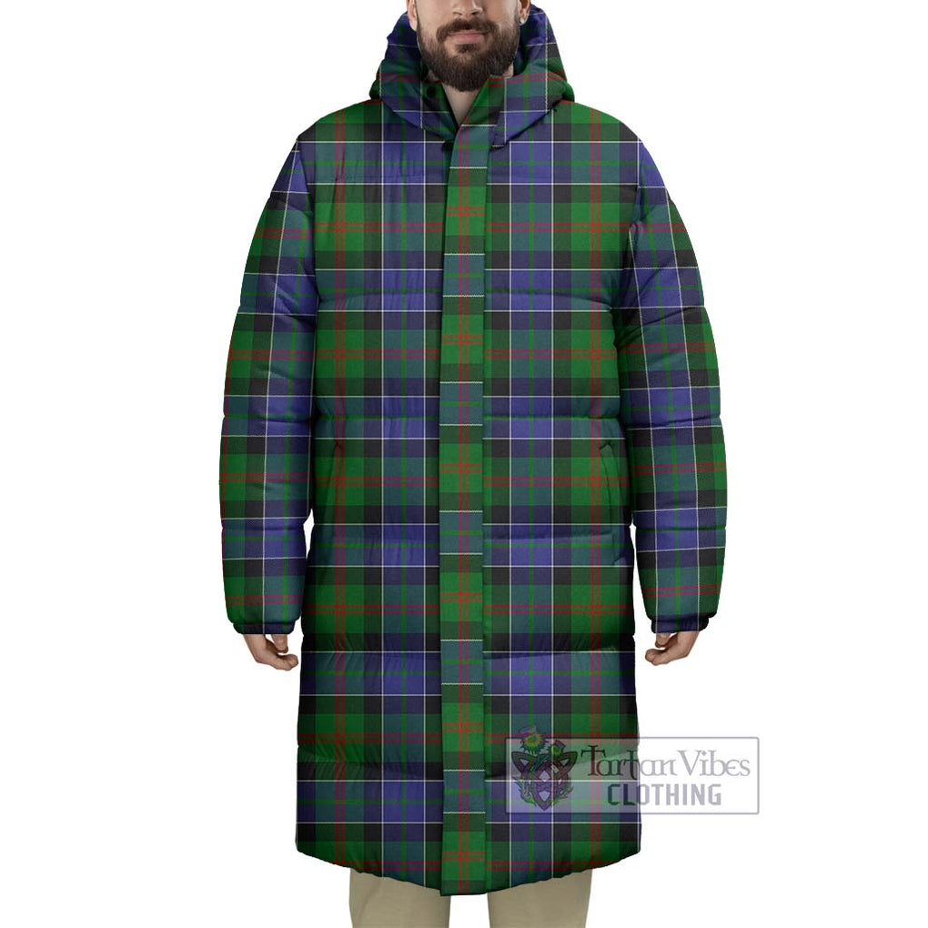 Tartan Vibes Clothing Paterson Tartan Long Down Jacket