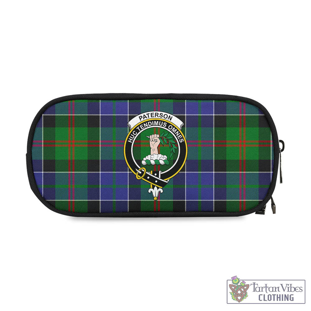 Tartan Vibes Clothing Paterson Tartan Pen and Pencil Case with Family Crest