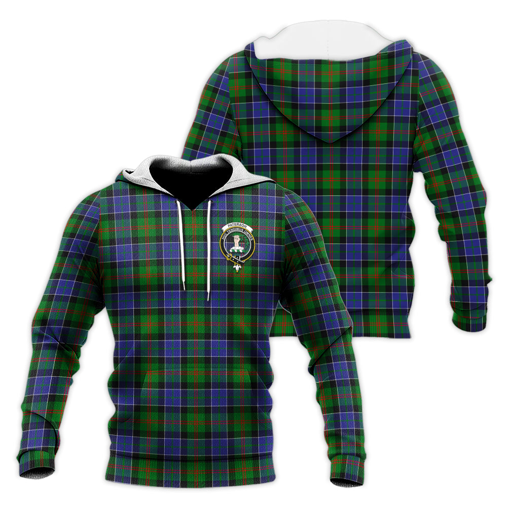 paterson-tartan-knitted-hoodie-with-family-crest