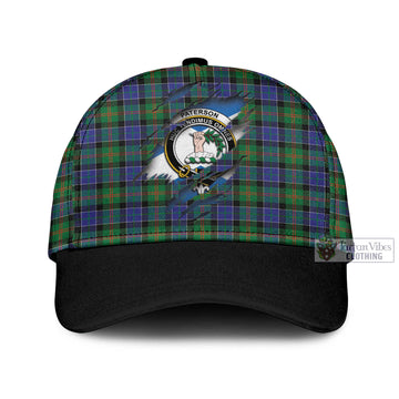 Paterson Tartan Classic Cap with Family Crest In Me Style