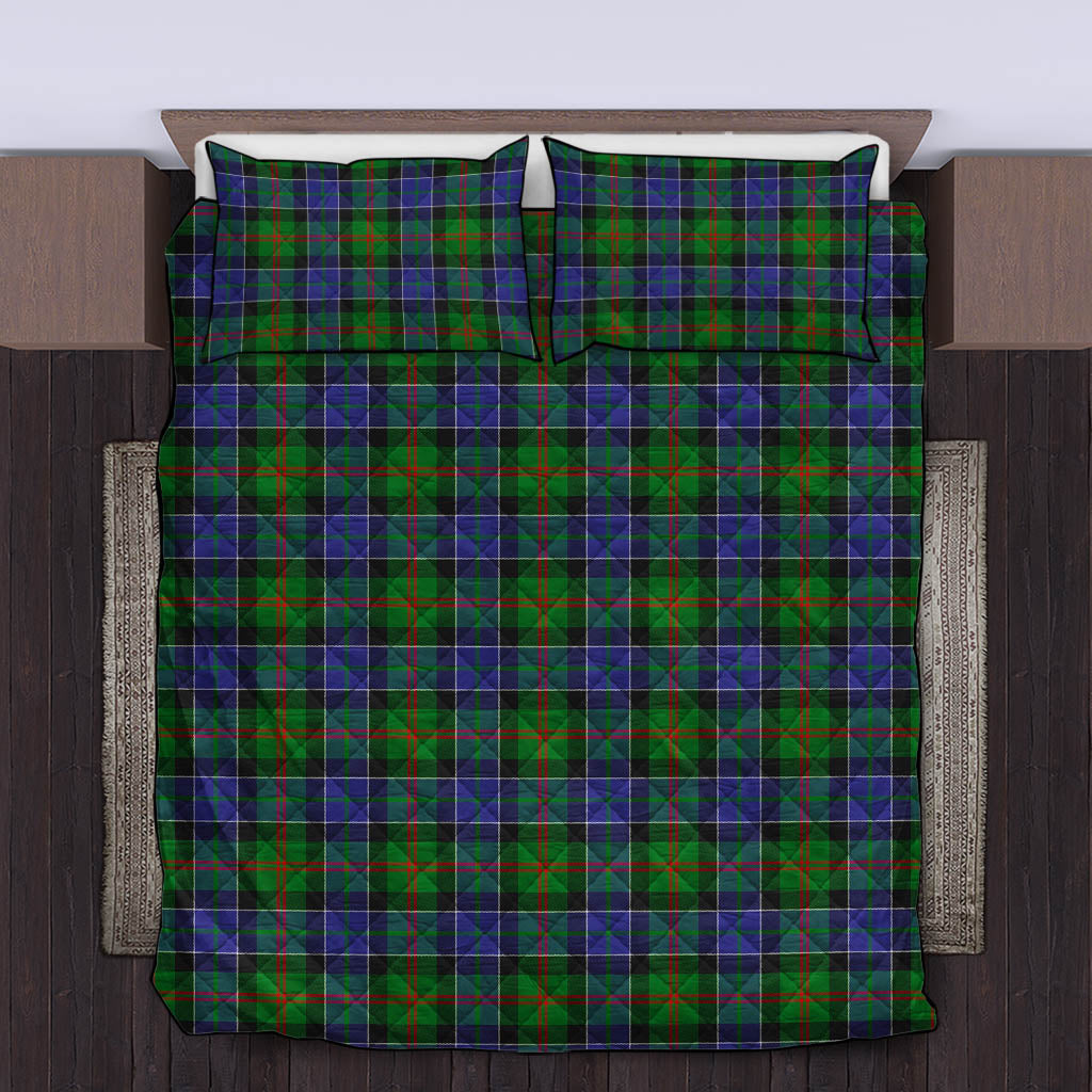 Paterson Tartan Quilt Bed Set King - Tartan Vibes Clothing