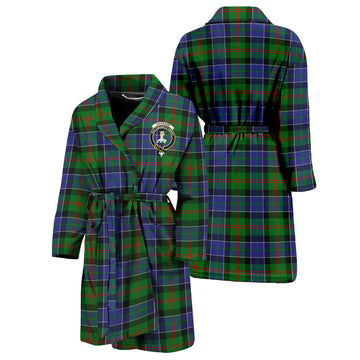 Paterson Tartan Bathrobe with Family Crest