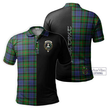 Paterson Tartan Polo Shirt with Family Crest and Half Of Me Style