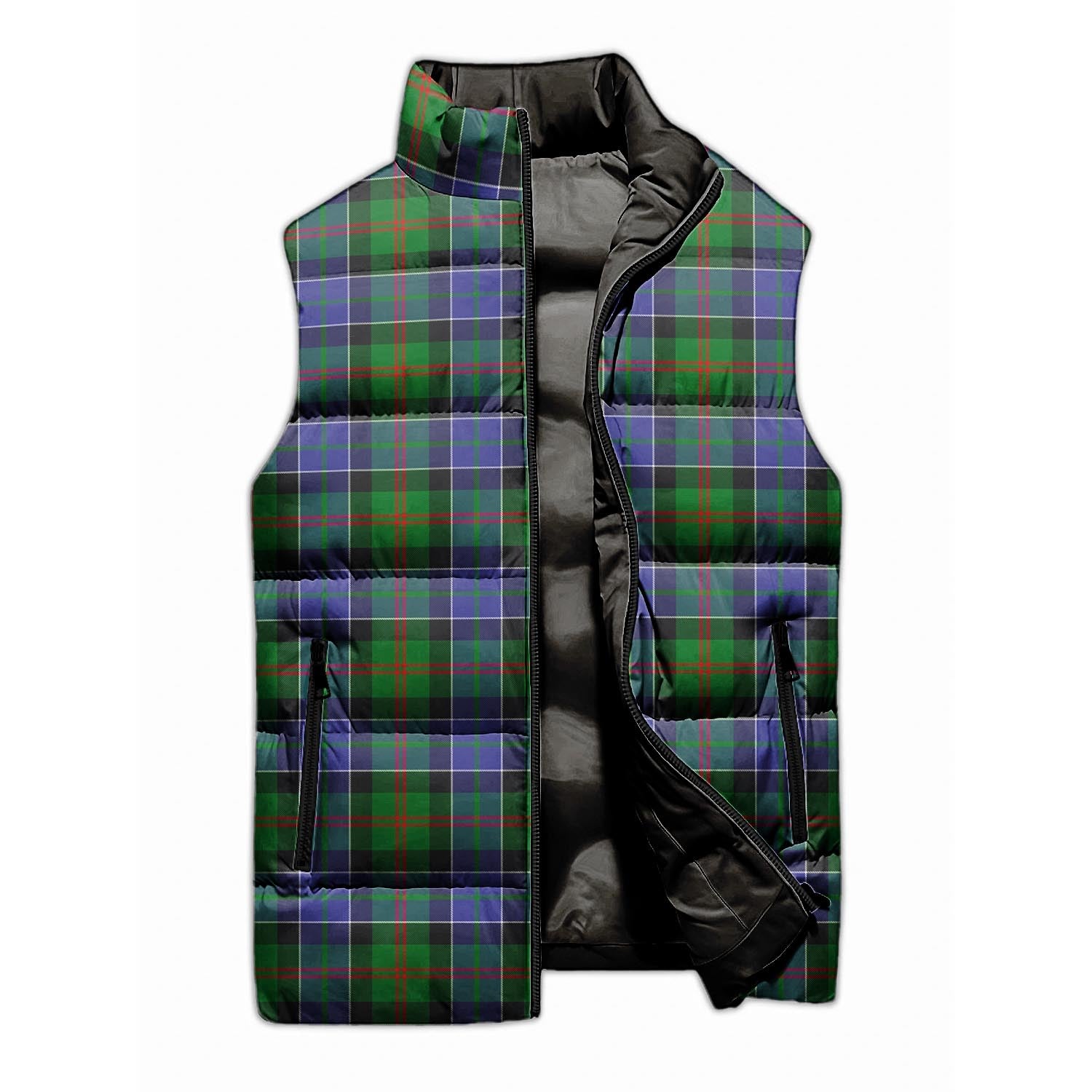 Paterson Tartan Sleeveless Puffer Jacket - Tartanvibesclothing