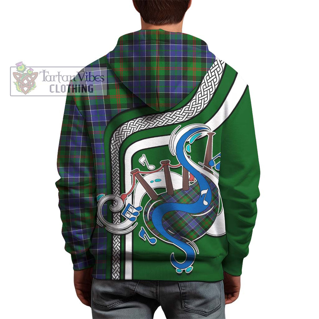 Paterson Tartan Hoodie with Epic Bagpipe Style - Tartanvibesclothing Shop