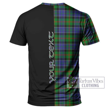 Paterson Tartan T-Shirt with Family Crest and Half Of Me Style