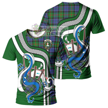 Paterson Tartan T-Shirt with Epic Bagpipe Style