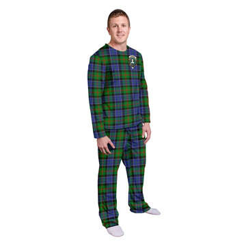 Paterson Tartan Pajamas Family Set with Family Crest