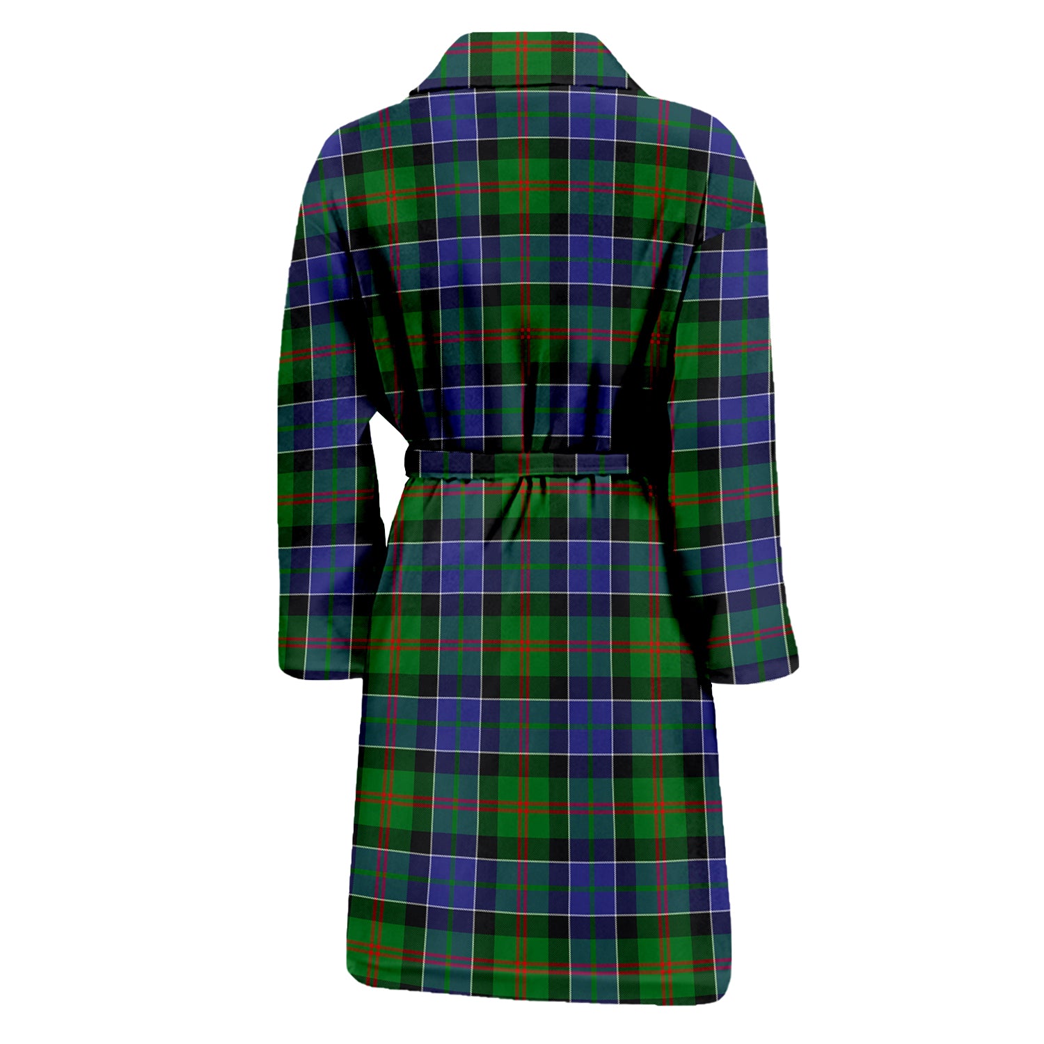 Paterson Tartan Bathrobe with Family Crest - Tartan Vibes Clothing