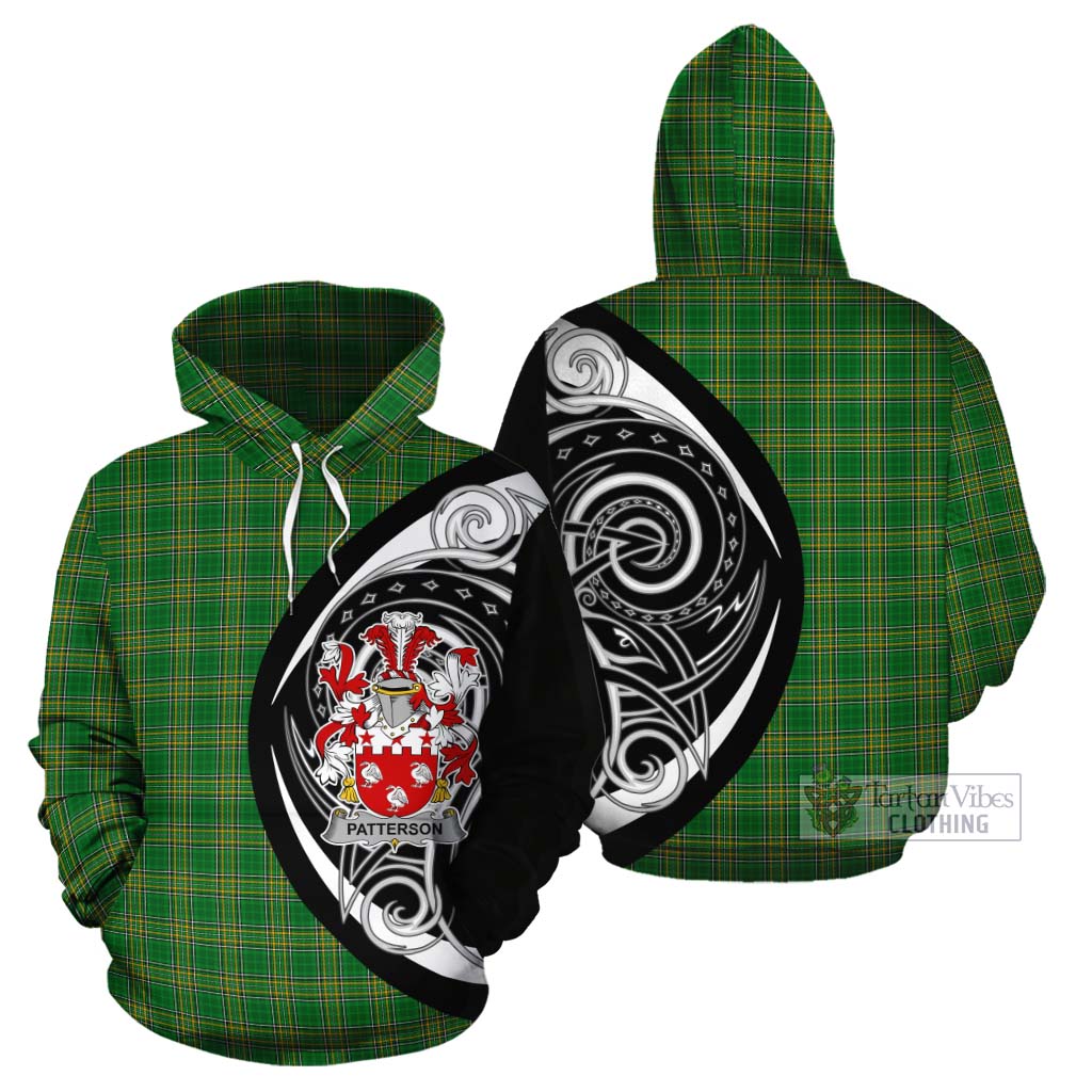 Patterson Irish Clan Cotton Hoodie Celtic Circle Style - Tartan Vibes Clothing