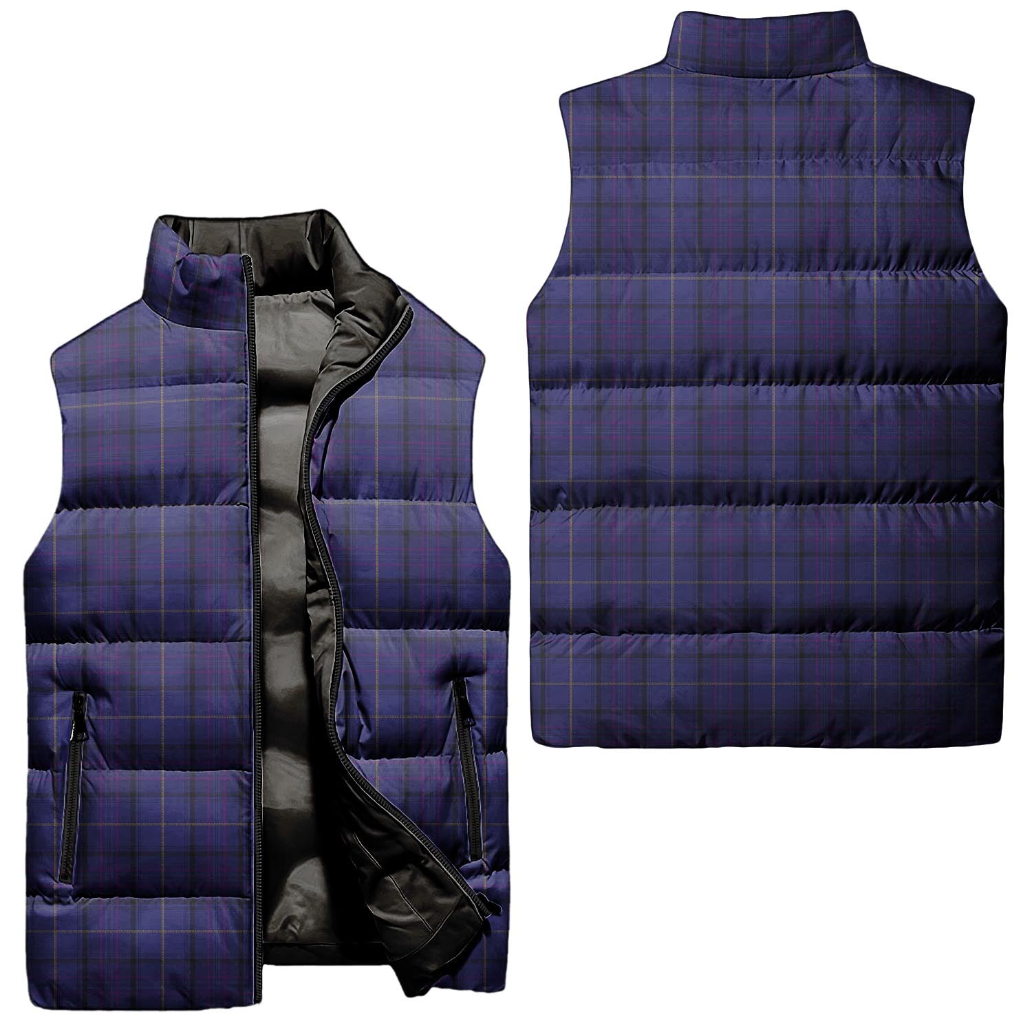 Payne Tartan Sleeveless Puffer Jacket Unisex - Tartanvibesclothing