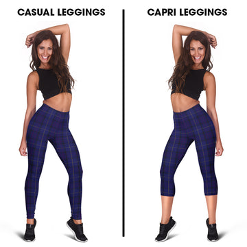 Payne Tartan Womens Leggings Capri Leggings - Tartan Vibes Clothing