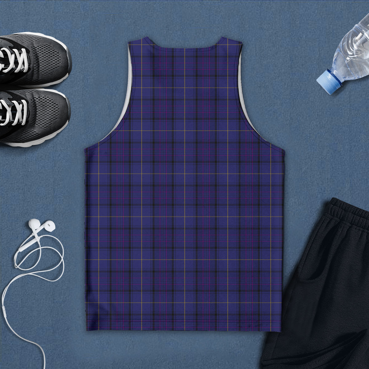 Payne Tartan Mens Tank Top - Tartan Vibes Clothing