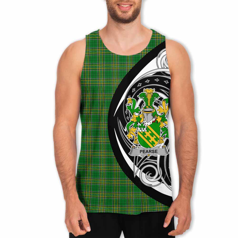 Pearse Irish Clan Men's Tank Top Celtic Circle Style Men - Tartan Vibes Clothing
