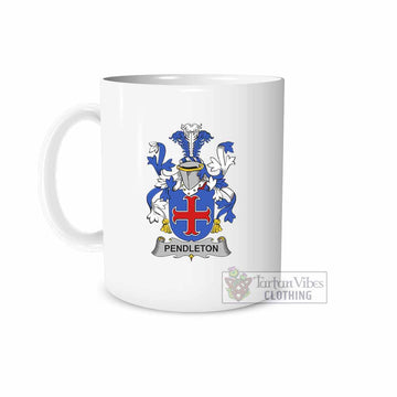 Pendleton Irish Clan Coat of Arms Ceramic Mug