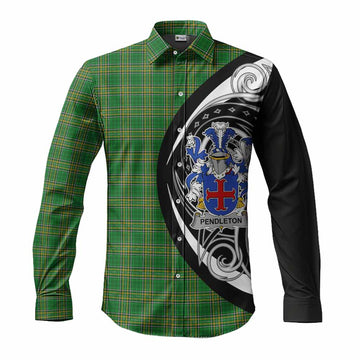 Pendleton Irish Clan Long Sleeve Button Shirt Celtic Circle Style Men's Shirt S - Tartan Vibes Clothing