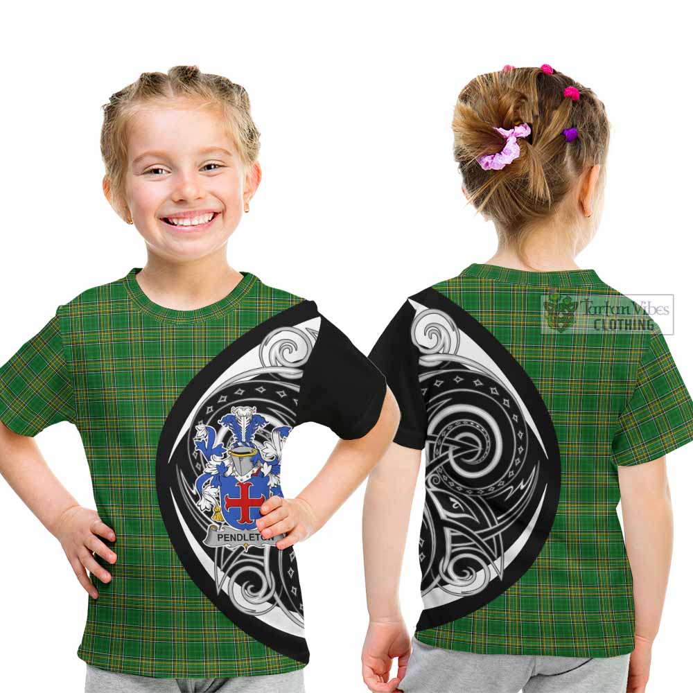 Pendleton Irish Clan Kid T-Shirt Celtic Circle Style - Tartan Vibes Clothing