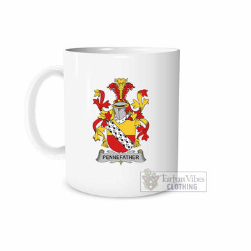 Pennefather Irish Clan Coat of Arms Ceramic Mug