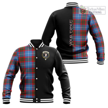 Pennycook Tartan Baseball Jacket with Family Crest and Half Of Me Style